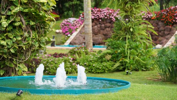 Fonte de água Amorim Garden Eventos